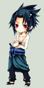 Chibi Sasuke creado por iLLuXx02, publicado en Deviantart