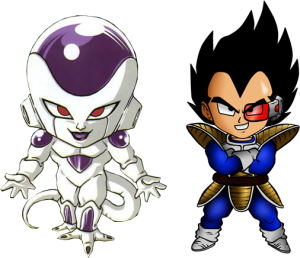 Freezer Vegeta (Dragon Ball Z) versión chibi